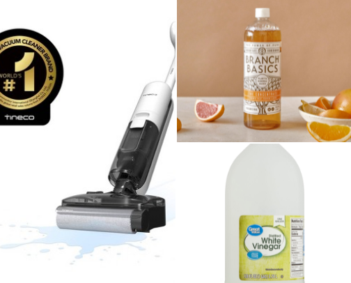 All you need for a clean home - the low tox, minimalist way! cover photo collage