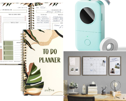 Decluttered & Thriving: Mom Organization Must-Haves 💕 cover photo collage