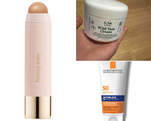 Beauty products for the acne prone girly’s cover photo collage