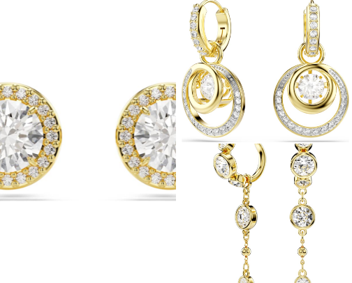 Crystal-Inspired Earring Picks for 2026 Sparkle ✨💎.” cover photo collage