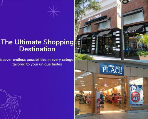 Shops cover photo collage