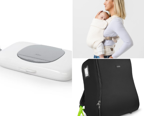 Baby Travel Must Haves cover photo collage