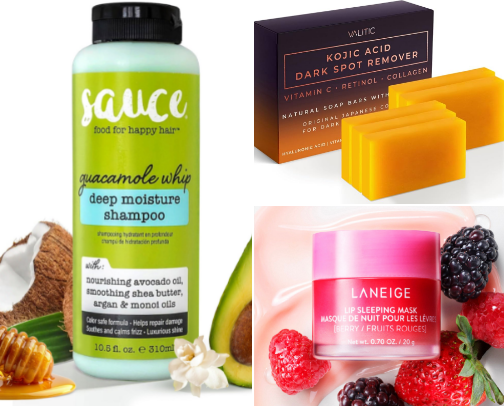 Inexpensive hair and skin must haves!! cover photo collage
