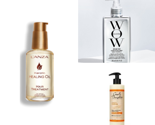 The Ultimate Frizzy Hair Products cover photo collage