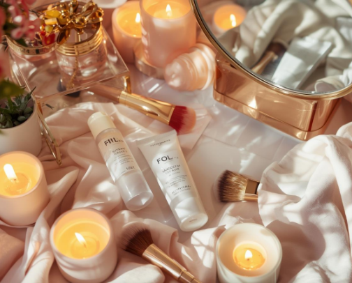 BEAUTY & SKINCARE cover photo collage