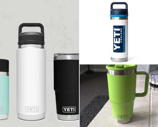 Everyday useful drinkware cover photo collage