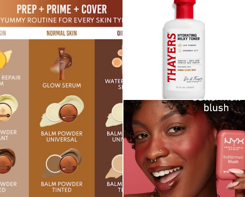 My favorite beauty recs cover photo collage