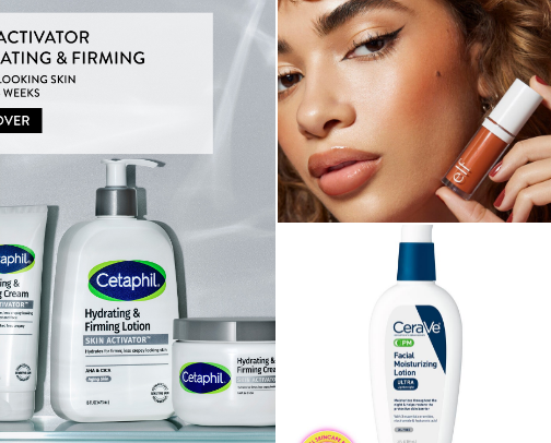 Skincare and Beauty that doesn’t damage my oily sensitive skin cover photo collage