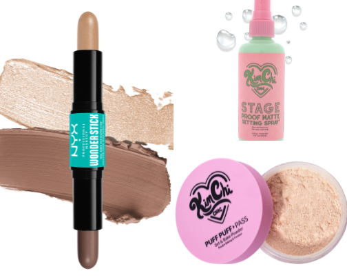 Best makeup products for acne prone skin! cover photo collage