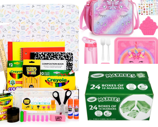 Walmart Back to School Deals cover photo collage