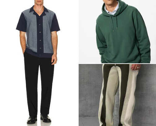 Men's Apparel: Style for Every Occasion cover photo collage