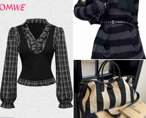 🖤🫀Perfect Closet for a Goth Tim Burton Style🖤🫀 cover photo collage