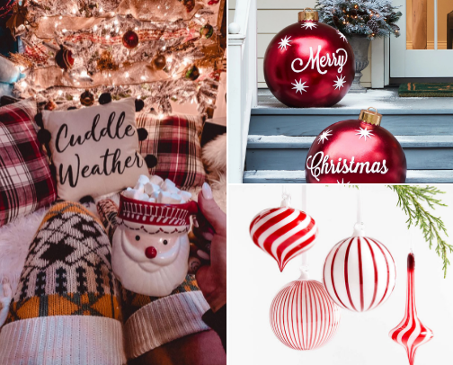 Christmas Decorations cover photo collage