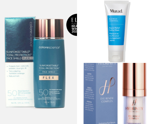 Esthetician skincare essentials cover photo collage