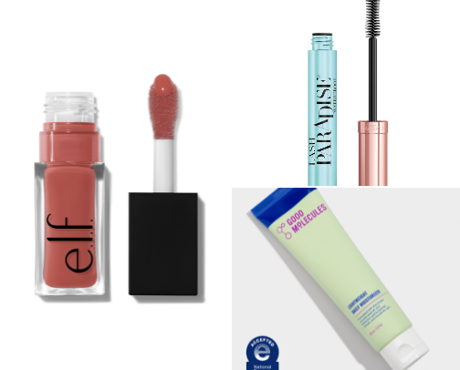 Clean girl beauty recs 💅 cover photo collage