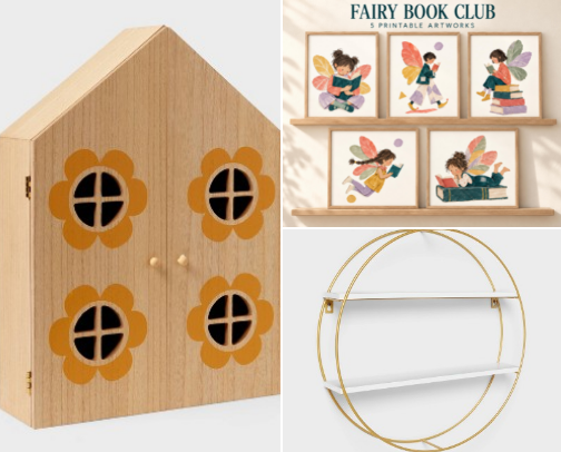 Whimsical Nursery Decor Finds cover photo collage