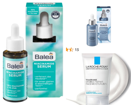 Skincare cover photo collage