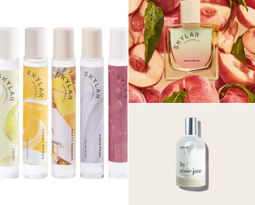 My fav Low-toxic fragrances essentials cover photo collage