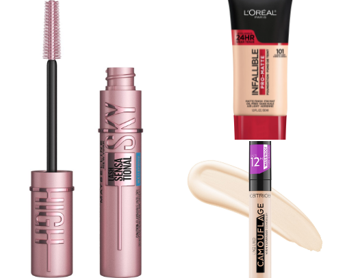 Drugstore favourites cover photo collage