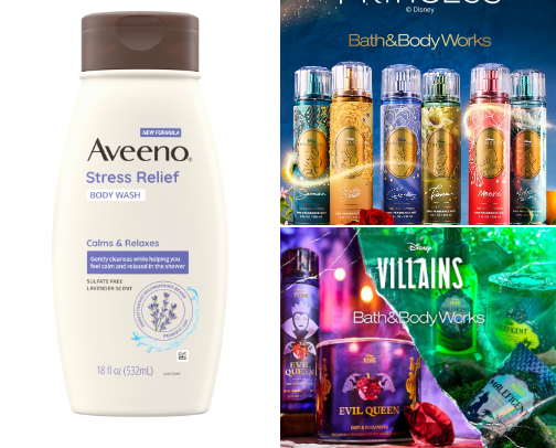Bath and body essentials cover photo collage