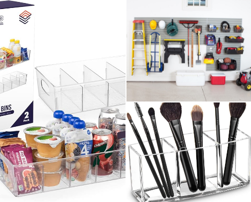 Home organization favorites that are ADHD-friendly cover photo collage