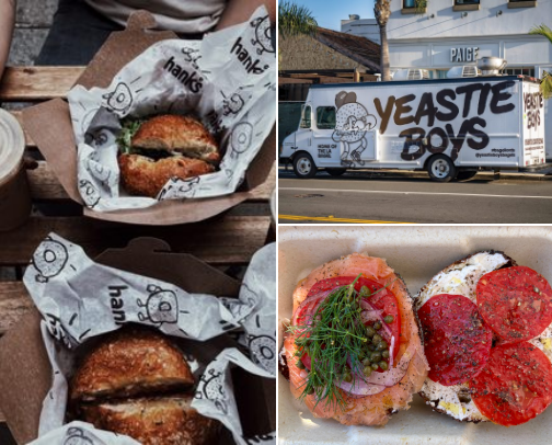 Bagel heaven cover photo collage