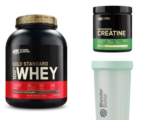 GYM & FITNESS ESSENTIALS cover photo collage