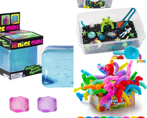 Sensory toys- under $20 cover photo collage