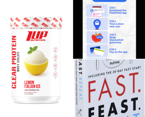Keep me accountable - healthy life stuff cover photo collage