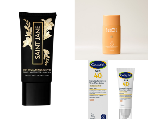 my TOP TEN Fav Sunscreens (Mineral ONLY) cover photo collage