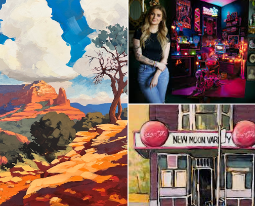 Colorful and unique artists you will love! Check them out! cover photo collage