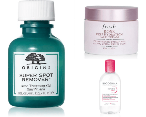 skin care addict cover photo collage