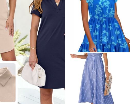 Amazon Woman's Clothing Recommendations cover photo collage