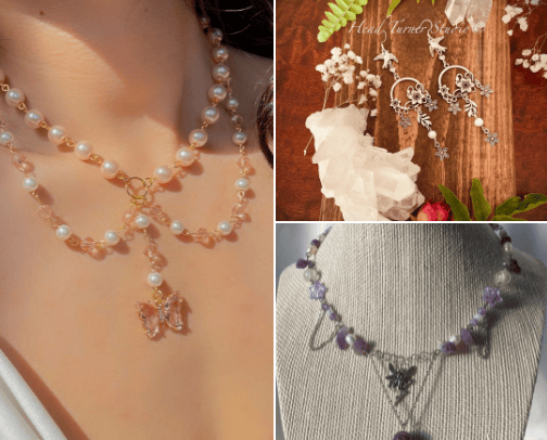 Softcore fairy vibes cover photo collage