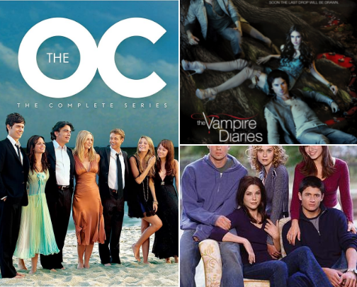 Shows that I’d rewatch 1000+ times🎬 cover photo collage