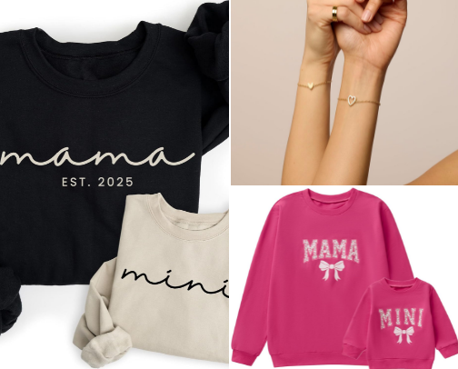 Mommy / daughter matching items 💕 cover photo collage