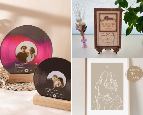 Gift ideas 🎁 cover photo collage