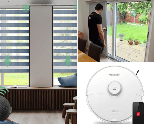 Home necessities cover photo collage