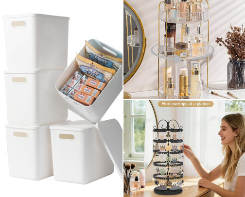 Luxury Closet & Vanity Setup cover photo collage