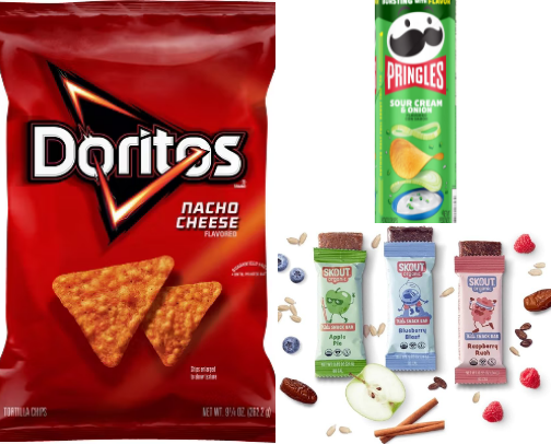 Snacky bits cover photo collage