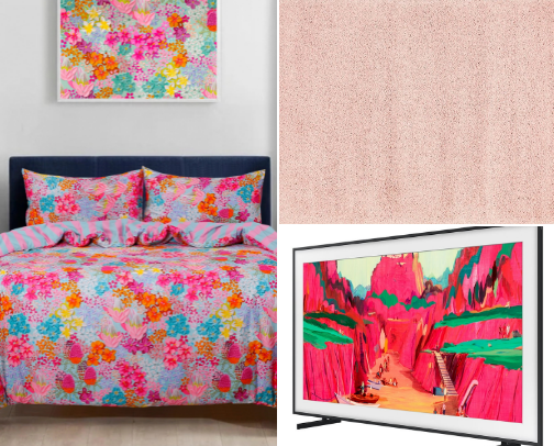 Beautiful things I want in my pretty pink house cover photo collage