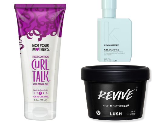 Curly Girl Hair Care cover photo collage