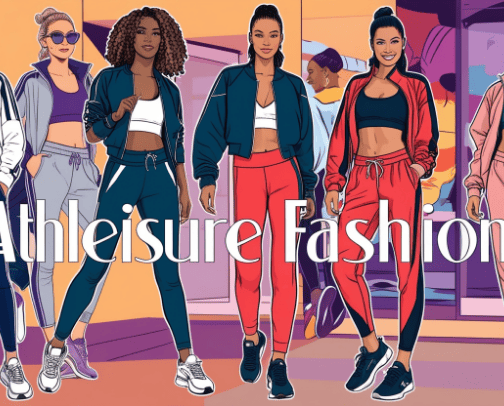 Athleisure Fashion cover photo collage
