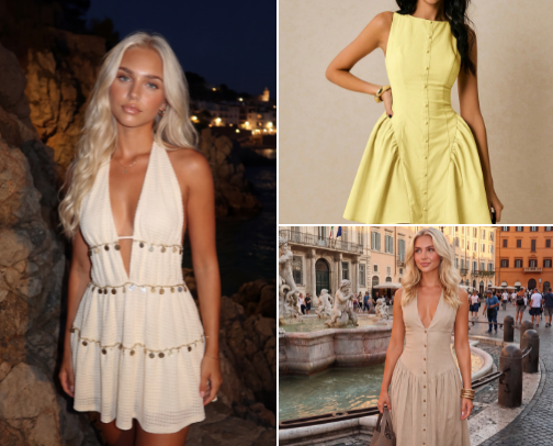 Sofia's Summer Outfits cover photo collage