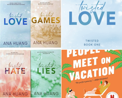 Books I literally couldn’t put down📚 cover photo collage