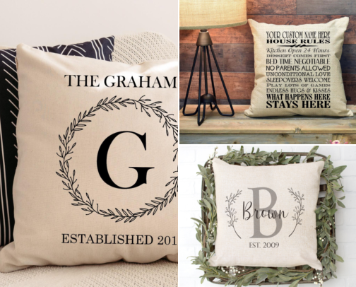 Personalized Quote Pillow Covers That Made My Couch Feel Like Home cover photo collage