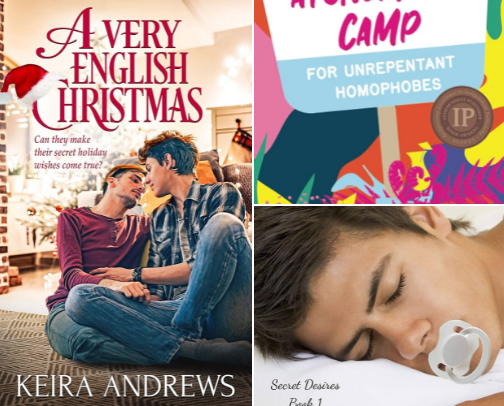 LGBTQ Fiction cover photo collage