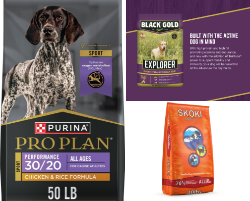 Dog foods we recommend cover photo collage