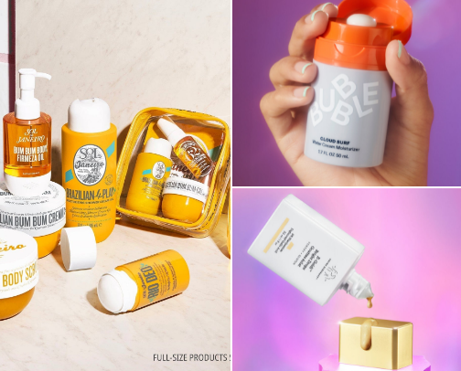 My favorite beauty recs cover photo collage