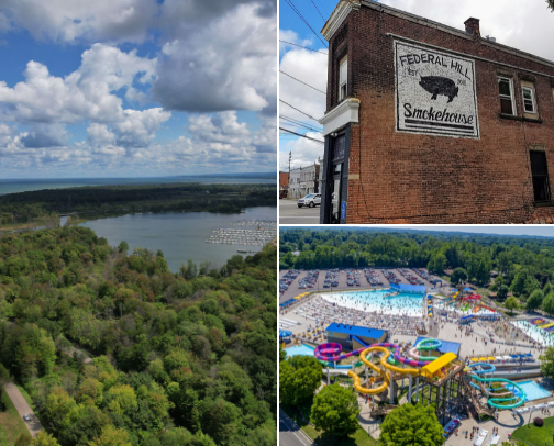 The Ultimate Erie Guide as a 25+ Year Native! cover photo collage